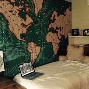 Urban Outfitters World Map Tapestry